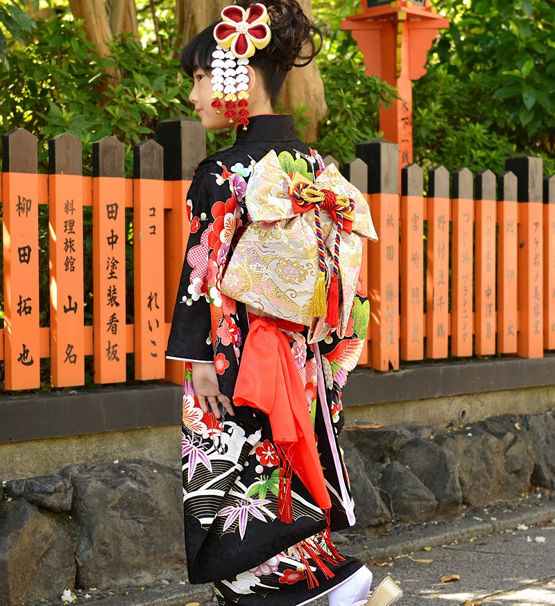 七五三 着物 正絹　セット