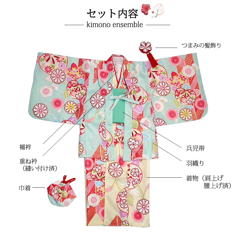 こどもの着物セット