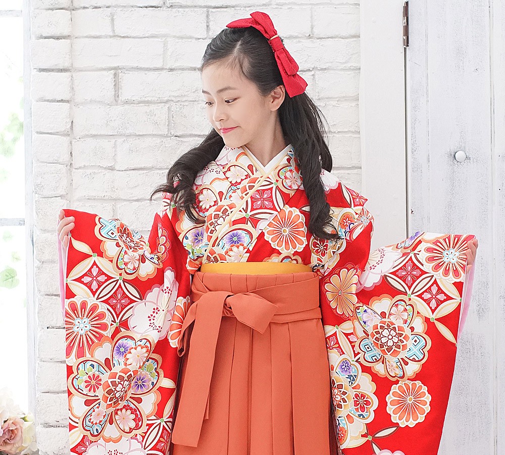 京都瑠璃雛菊 卒業式 袴 小学校 小学生 袴セット 『万華鏡
