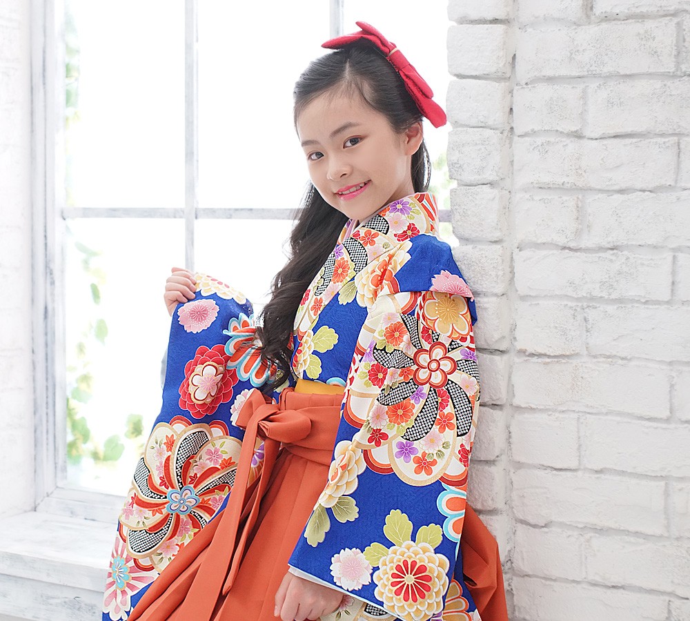 京都瑠璃雛菊 卒業式 袴 小学校 小学生 袴セット 『万華鏡