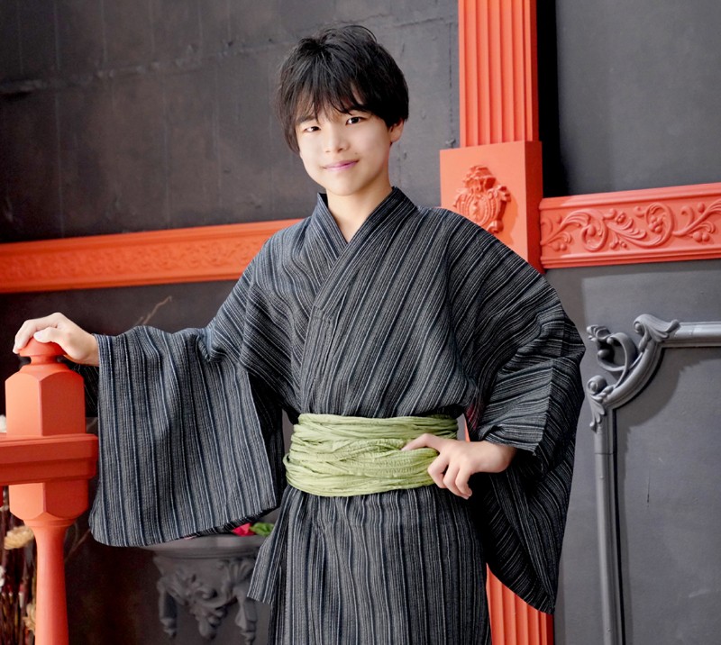 男の子用の浴衣帯の単品