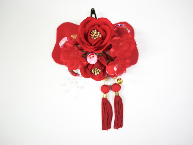 髪飾り　七五三 お正月