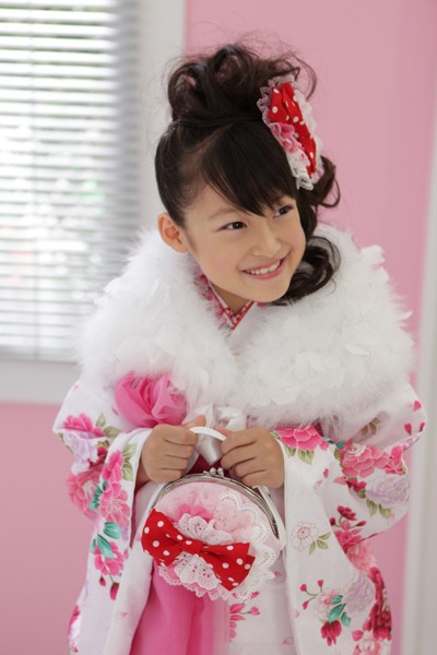 七五三　着物　七歳