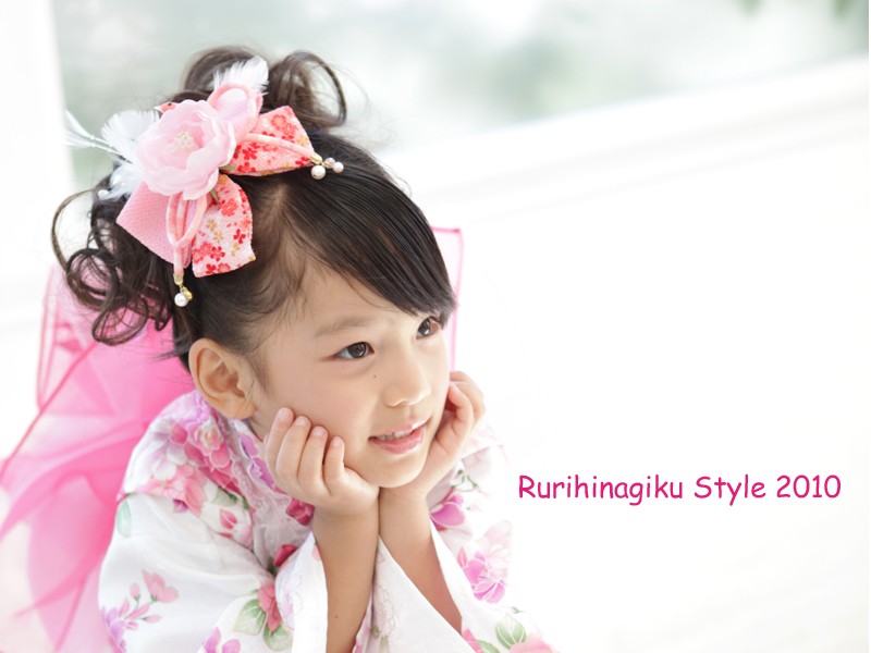 七五三　リボン　髪飾り