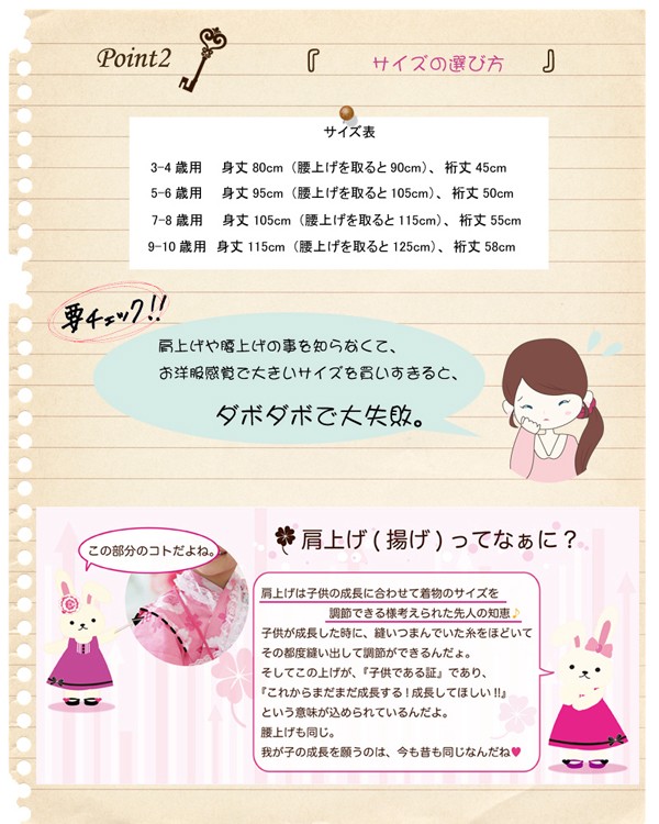 サイズの測り方