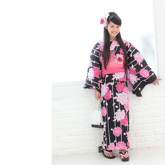 京都瑠璃雛菊のこどもゆかた