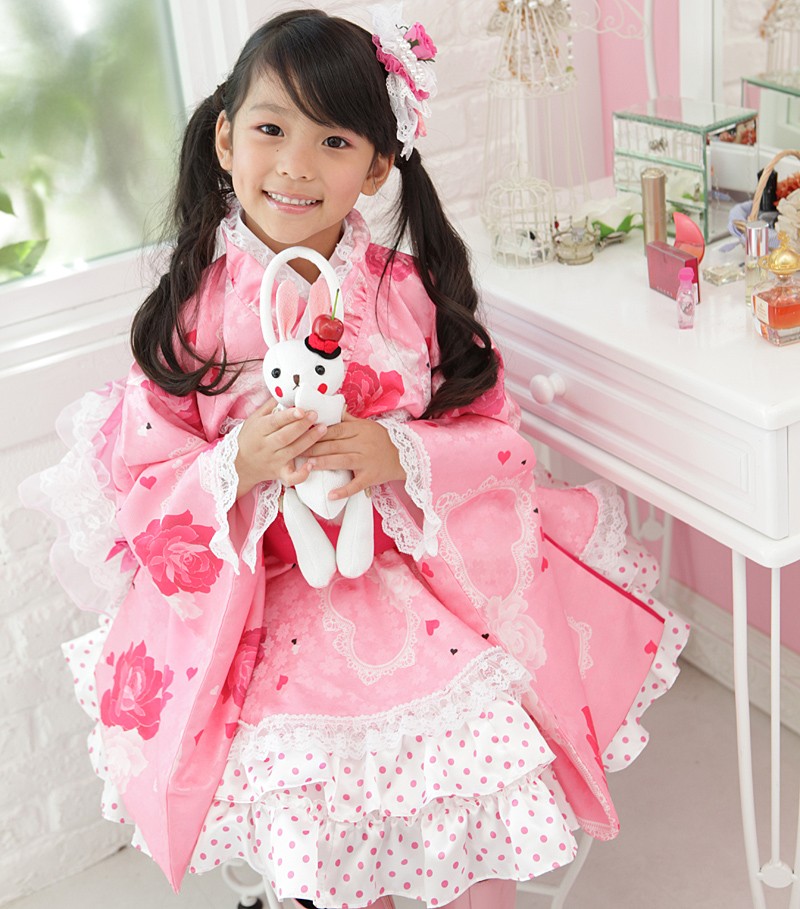 着物ドレス　こども