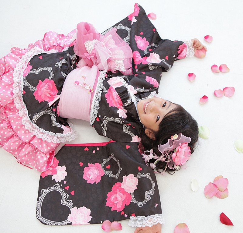 着物ドレス 七五三