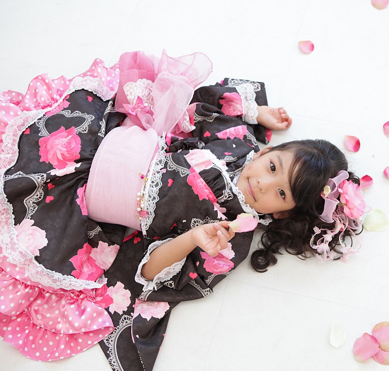 着物ドレス　こども