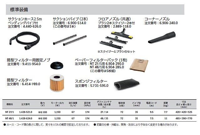 モーター ケルヒャー 業務用 乾湿両用掃除機 NT27/1 バキュームクリーナー ヤマムラ本店 - 通販 - PayPayモール モーター -  shineray.com.br