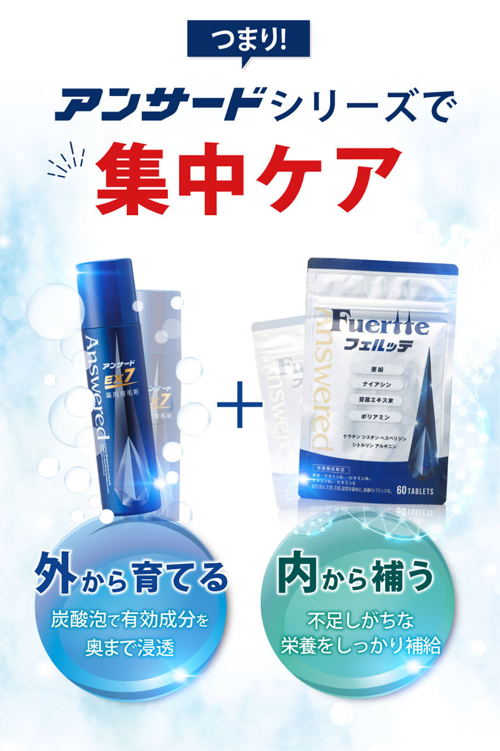 Answered（アンサード） フェルッテ 亜鉛 20日分 アルギニン