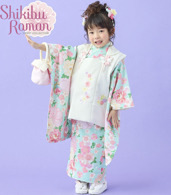 七五三 着物 3歳 女の子 被布セット 式部浪漫 ブランド 全10