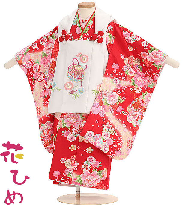 京都　花ひめ　七五三　3歳用 楽天市場】【京都 花ひめ】【色が選べるフルセット】七五三 着物