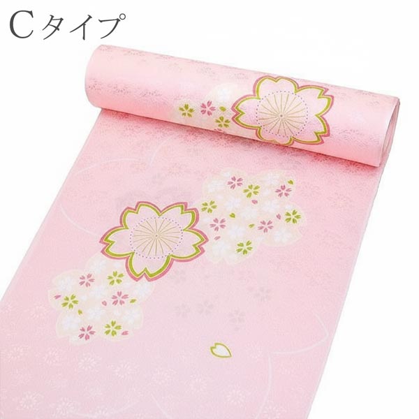 振袖用 正絹 長襦袢 友禅染 j-185 送料無料 反物 赤 レッド 振袖 成人