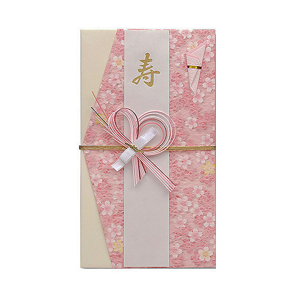 ご祝儀袋 hana 洋風 ピンク 金封 おしゃれ かわいい お祝い 寿 御祝
