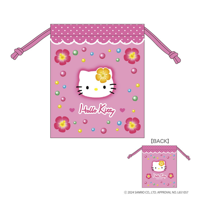 極レア☆キティちゃんニット巾着セット Amazon.co.jp: キティ キティちゃん 巾着 藍染めうさぎシリーズ