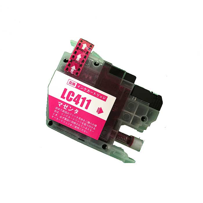 LC411BK LC411C LC411M LC411Y 対応 互換インク 単品販売 LC411 ブラック シアン マゼンタ イエロー BKは純正品と同様 顔料 系 | ブランド登録なし | 03