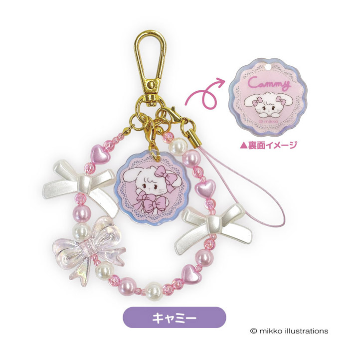 mikko フォンタブストラップ 8月下旬再入荷予定 mikko characters フォンストラップ 単品販売