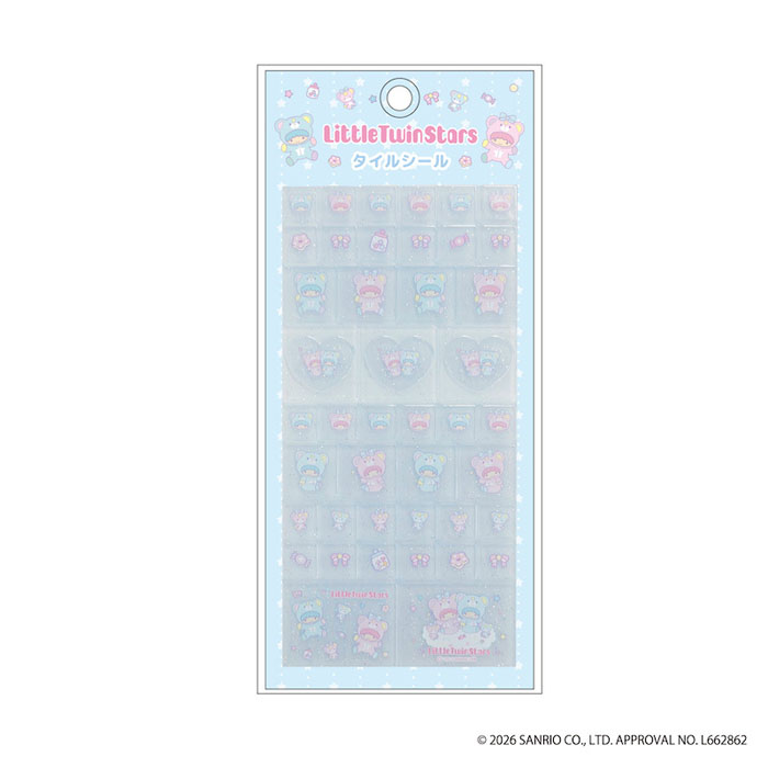 sanrio（サンリオ） リトルツインスターズ タイルシール 単品販売