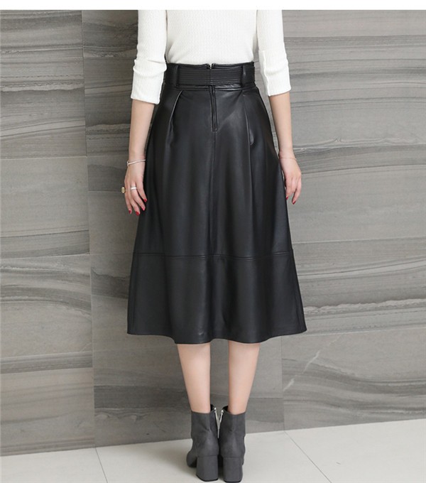低価超歓迎 Aライン ベルト付き : レディース服 大きいサイズ HOT新品