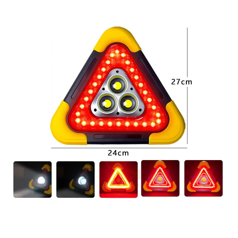 送料無料 LED三角表示板 LEDライト 作業灯 車のトラブル 緊急 送料無料 LED三角表示板 LEDライト 作業灯 車のトラブル 緊急
