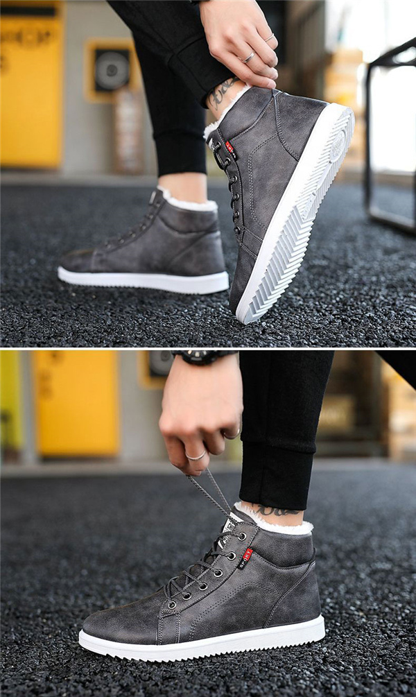 スニーカー ムートンブーツ メンズ マウンテンブーツ 裏ボア カジュアル 憧れ 紳士靴 シューズ おしゃれ エンジニア 運動靴 作業靴 トレッキング 防寒