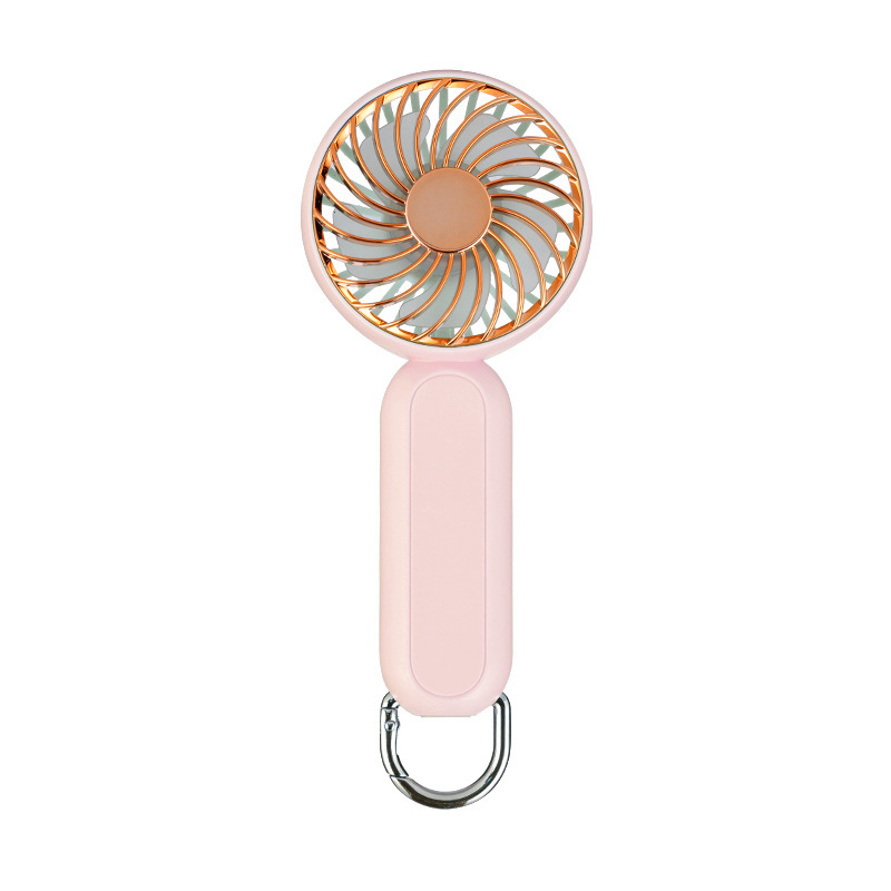 送料無料 ハンディファン USB 扇風機 手持ち 充電式 大風量 静音 首掛け 卓上 小型 ハンディ 可愛い ミニ扇風機 ポータブル扇風機 携帯 カラビナ付き |  | 02