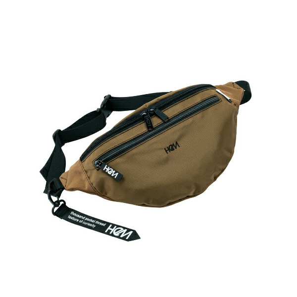 HeM（ヘム） ウエストポーチ ウエストバッグ ボディバッグ ダニー