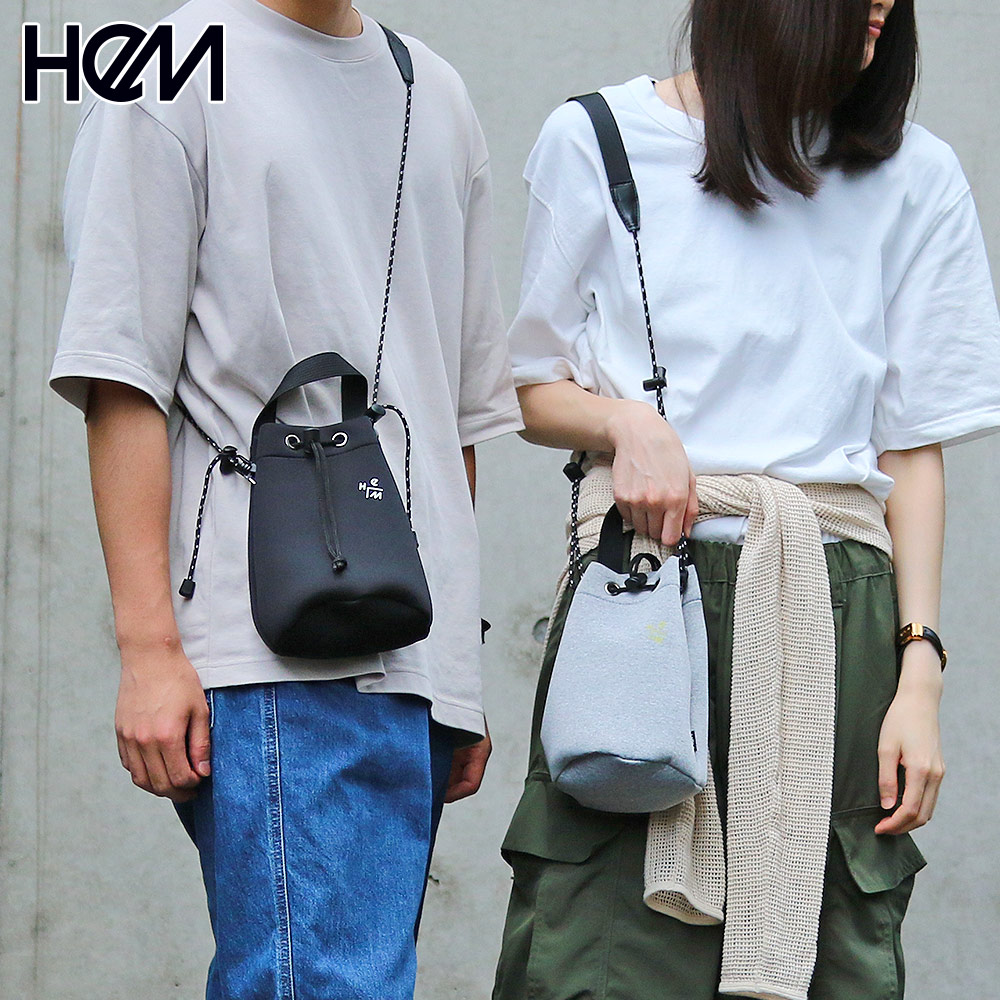 HeM(ヘム) ショルダーバック レディース メンズ ラーズ 巾着 HeM(ヘム) ショルダーバック レディース メンズ ラーズ 巾着