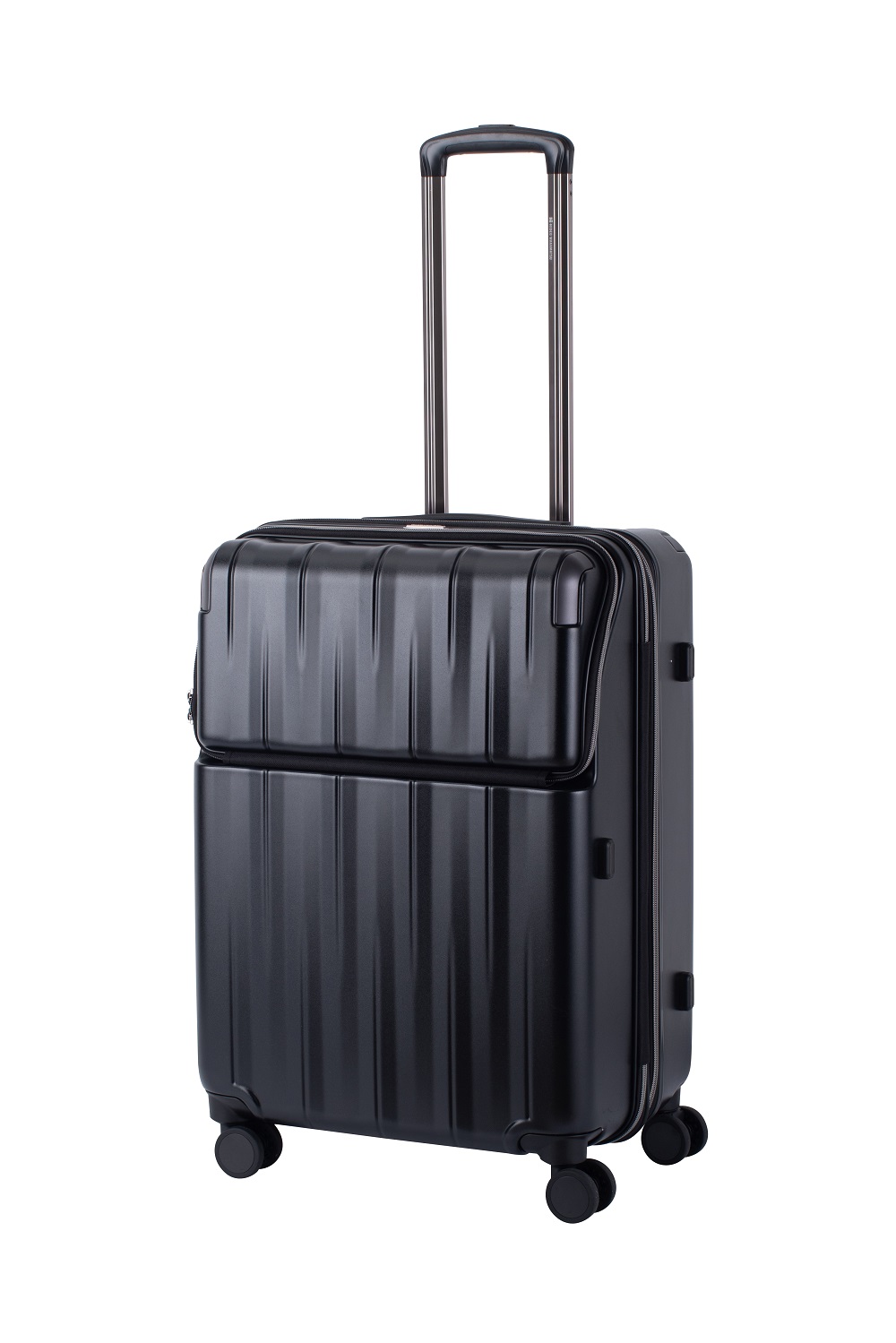 スーツケース Lサイズ トップオープン フロントオープン キャリーケース ブレーキ ストッパー 拡張 TSA 大型 1年保証 静音 父の日 プレゼント エストップの画像