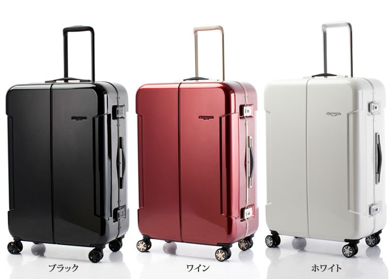 スーツケース 大型 Lサイズ キャリーケース　ナロー2　 HIDEO WAKAMATSU 軽量 TSAロック 静音 サイレントキャスター