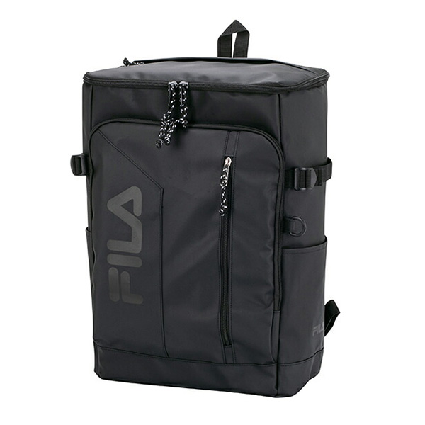 新品・未使用／タグ付き　FILA 撥水リュック　バックパック（ブラック・30L） FILA 【在庫限りセール】フィラ リュック 防水 撥水 メンズ