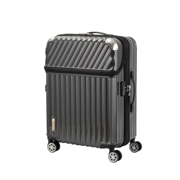 大容量 サイズL スーツケース キャリーケース フロントオープン キャリーバッグ TRAVELIST スーツケース Lサイズ キャリーケース フロント