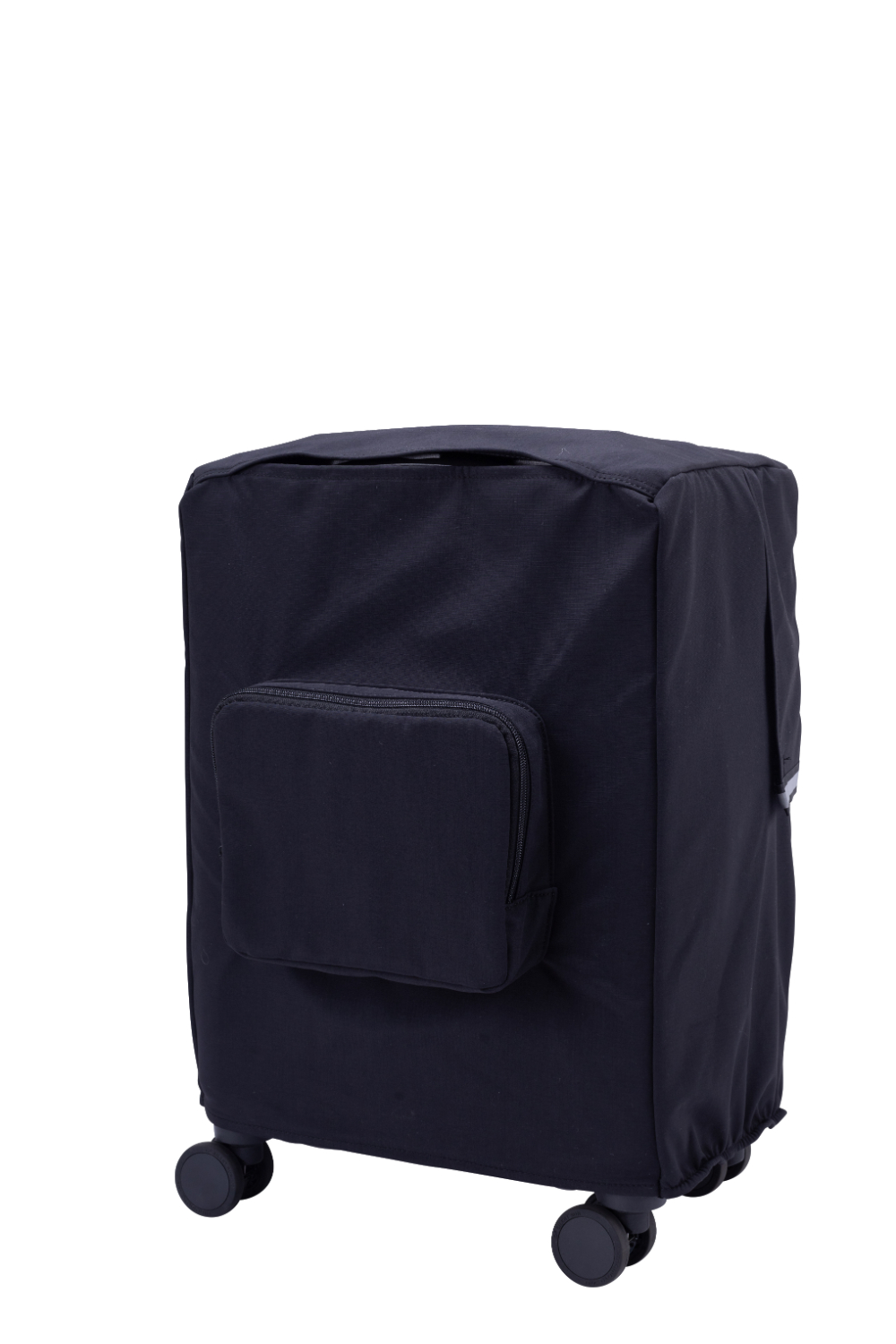 TUMI ブラック キャリーケース 持ち手カバー、レインカバー付 TRAVELIST トップオープン用レインカバー スーツケースカバー 正規品 S