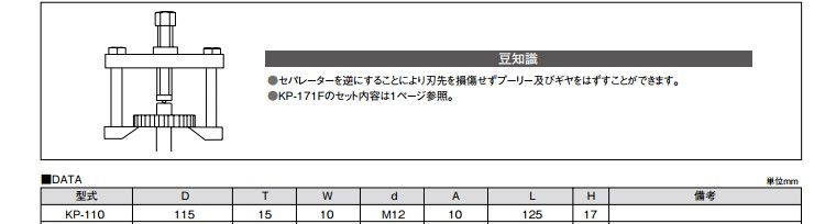 2023限定セール】 江東産業 KOTO ベアリングレースプーラー KP-140