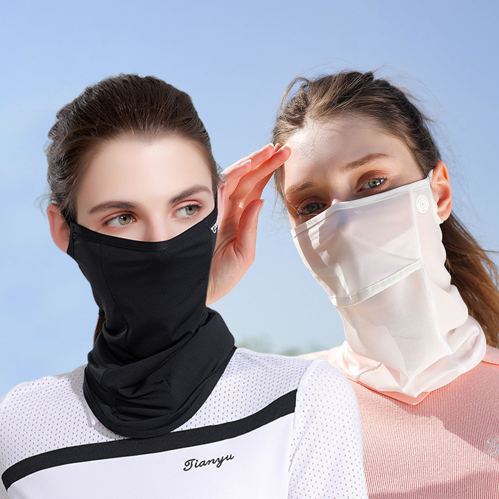 超薄型、通気性、UV 耐性、UV 耐性のあるゴルフ製品、一体化したカバー、マスクとゴルフ製品