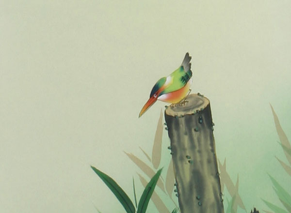 掛軸 掛け軸 青楓翡翠 森田勝成作 : 人形と結納 久宝堂Yahoo!店 - 通販