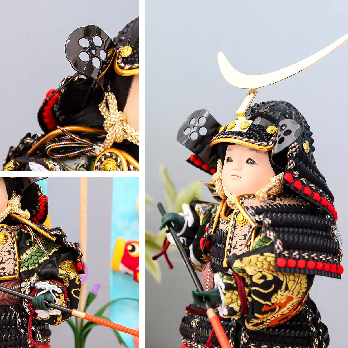 3/11まで☆全品P3倍＆クーポンあり】好洋 作 五月人形 鎧着 大将 8号