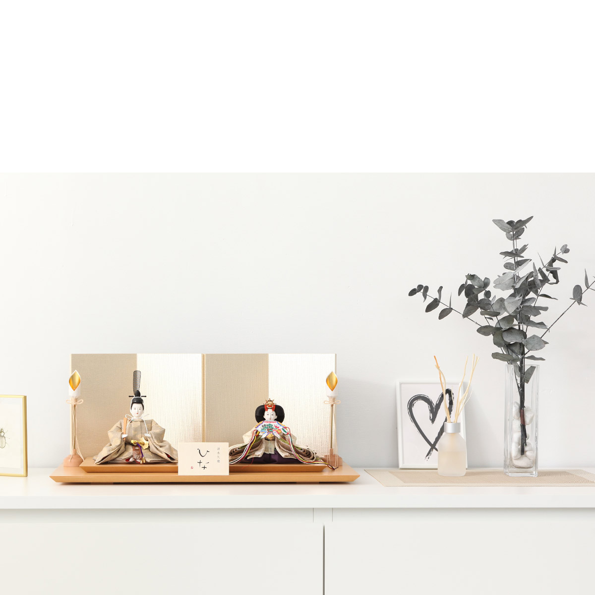 3/11まで☆全品P3倍＆クーポンあり】清水久遊作 雛人形 ひいな 芥子