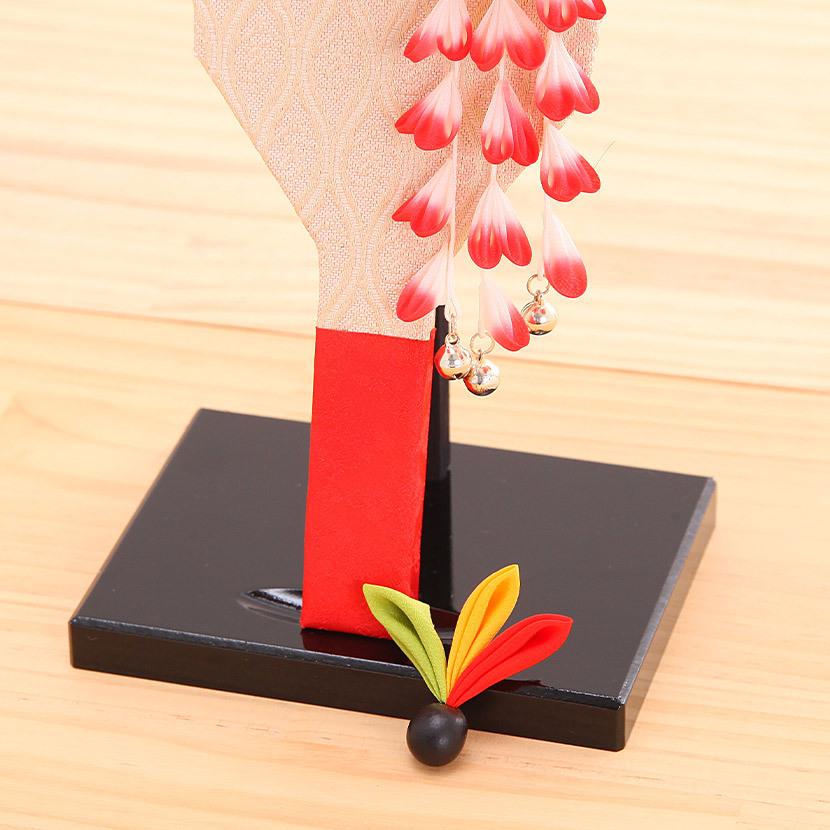 2/18〜2/25☆ポイント2倍！】【レビュープレゼント】つまみ細工羽子板