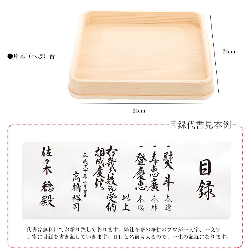 結納 金子雲目録付  【青】 6 枚目画像