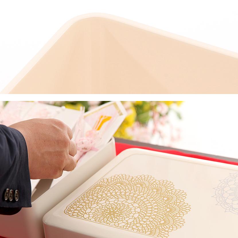 文庫箱結納セット】 ルミナス 目録受書付【略式結納 結納 結納品 結納