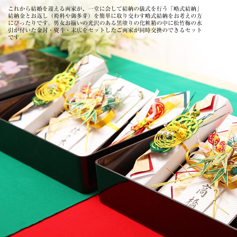 結納 カトレア 【赤】【青】 1枚目画像