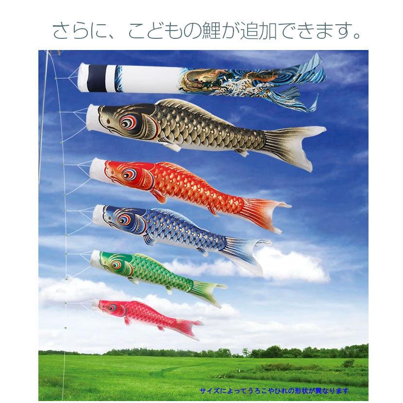 こいのぼり お庭用杭打込みセット 鯉のぼり 宝龍 3m 矢車