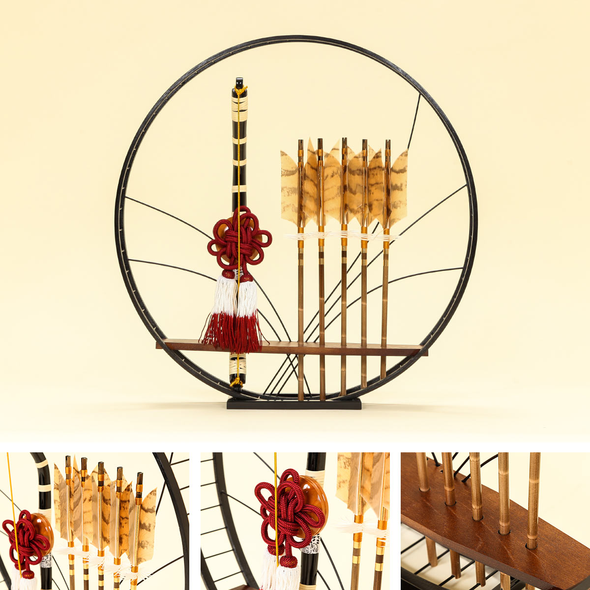 3/1限定☆ポイント2倍】【レビュープレゼント】破魔弓飾 13号 團