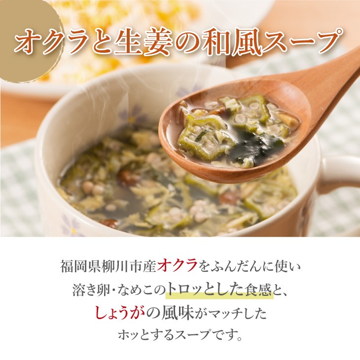 JA柳川 おいしい野菜たっぷりスープ・味噌汁 8個セット