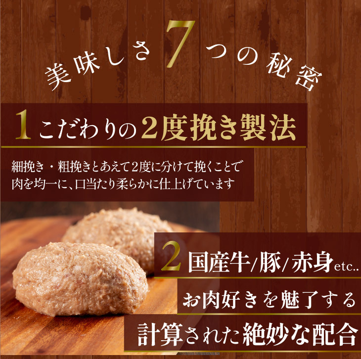 父の日 限定 予約受付「福岡 肉レストラン Nick自慢 ハンバーグ5個セット」専用ハンバーグソース付 詰め合わせ お取り寄せ 化粧箱付き 贈答 御歳暮 冷凍 2024｜kyushu-sanchoku｜09