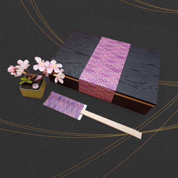 九州紙工 松竹梅 掛紙 檸檬 朱 藤 蒼 翠 100枚 54.5×8cm 帯 和風 お弁当 ランチ お祝い のし紙 包装 ラッピング 料亭 懐石 高級 ホテル 旅館 | ブランド登録なし | 03