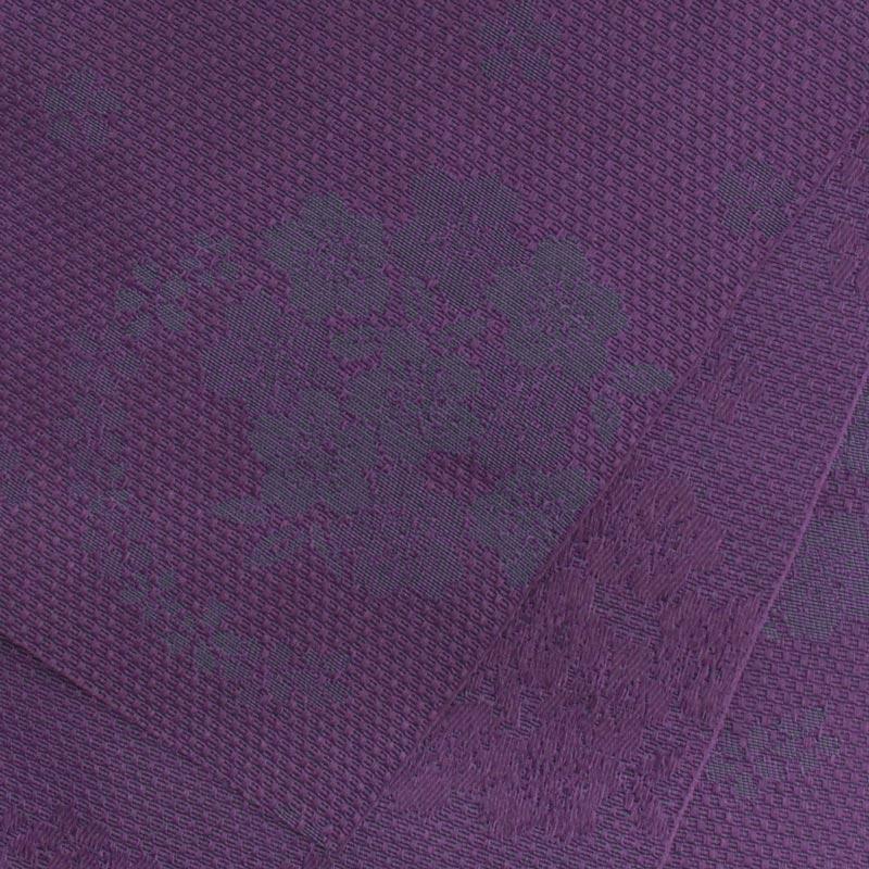 半幅帯 レディース 日本製  浴衣帯 単衣 ひとえ 紫 パープル ラベンダー 袴 卒業式 浴衣 ゆかた 和装小物 ポリエステルN0114｜kyuzen｜13