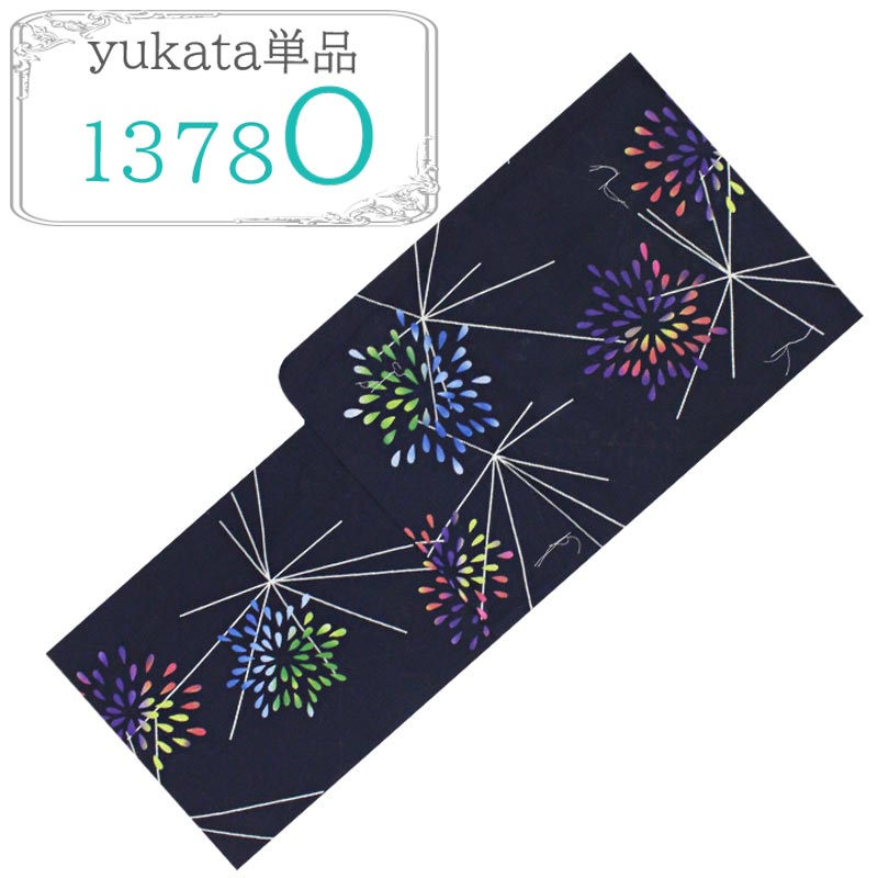 【浴衣反物】NO.3723（黒/牡丹）新品【桜七軒】変わり織り 日本製 浴衣反物】NO.3723（黒/牡丹）新品【桜七軒】変わり織り 日本製